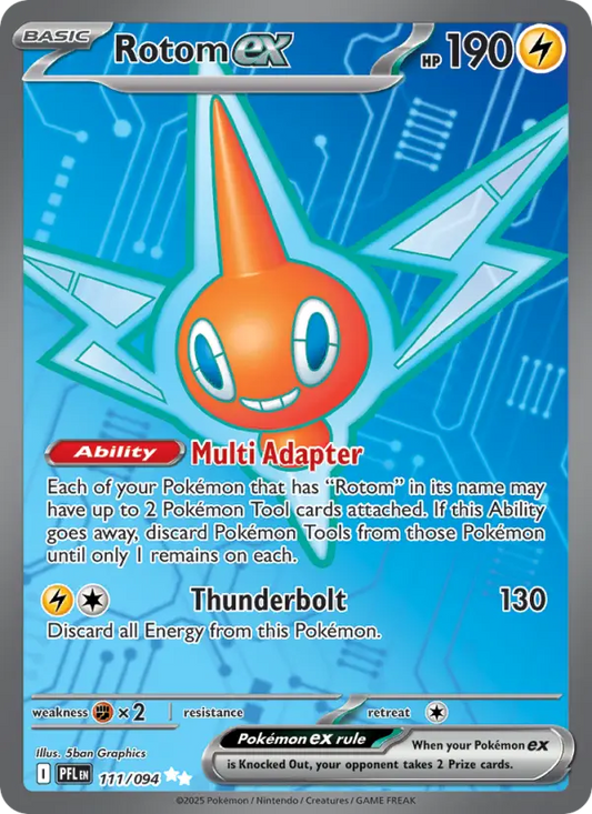 Rotom ex (PFL) 111