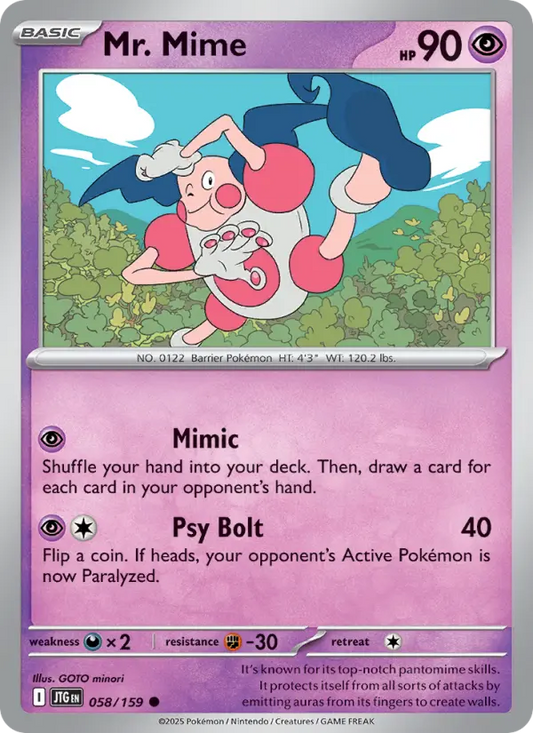 Mr. Mime (JTG) 058