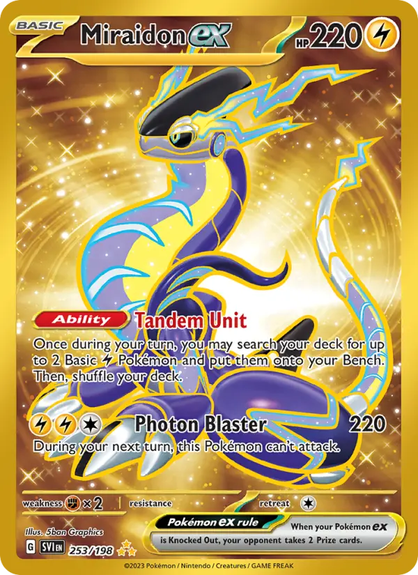 Miraidon ex (SVI) 253