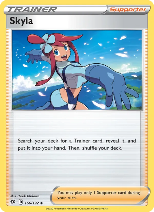 Skyla Normal 166/192 Rebel Clash Pokémon Card