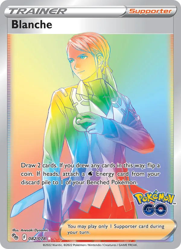 Blanche Holo 082/78 Pokémon GO Pokémon Card