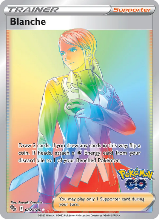 Blanche Holo 082/78 Pokémon GO Pokémon Card
