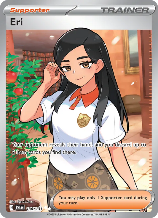 Eri Holo 136/131 Prismatic Evolutions Pokémon Card