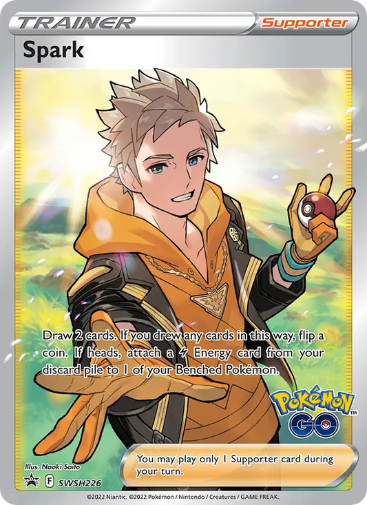 Spark Holo WH226/307 SWSH Black Star Promos Pokémon Card