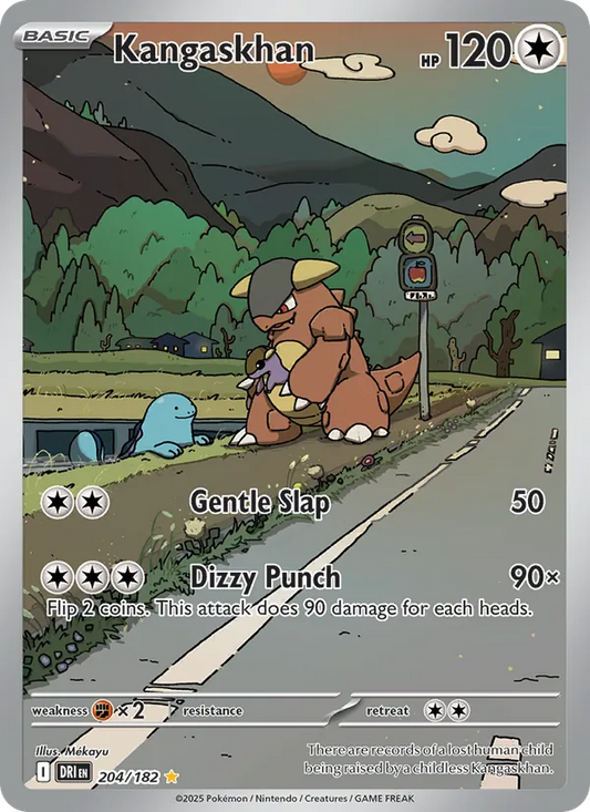 Kangaskhan Holo 204/182 Destined Rivals Pokémon Card