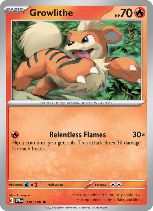 Growlithe (SVI) 030