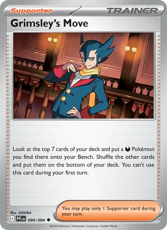 Grimsley's Move Non-Holo 090/94 Phantasmal Flames Pokémon Card