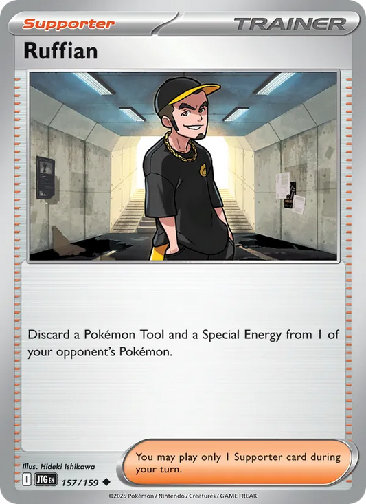 Ruffian Normal 157/159 Journey Together Pokémon Card