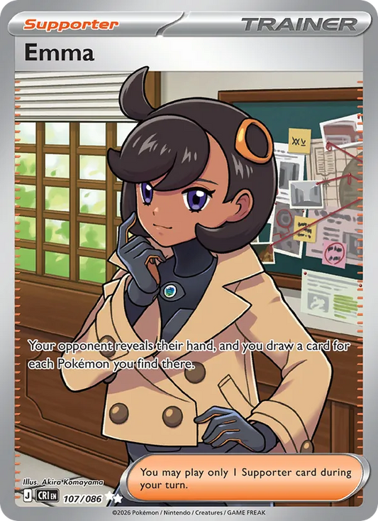 Emma Holo 107/86 Chaos Rising Pokémon Card