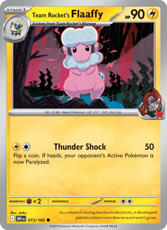 Team Rocket's Flaaffy (DRI) 073