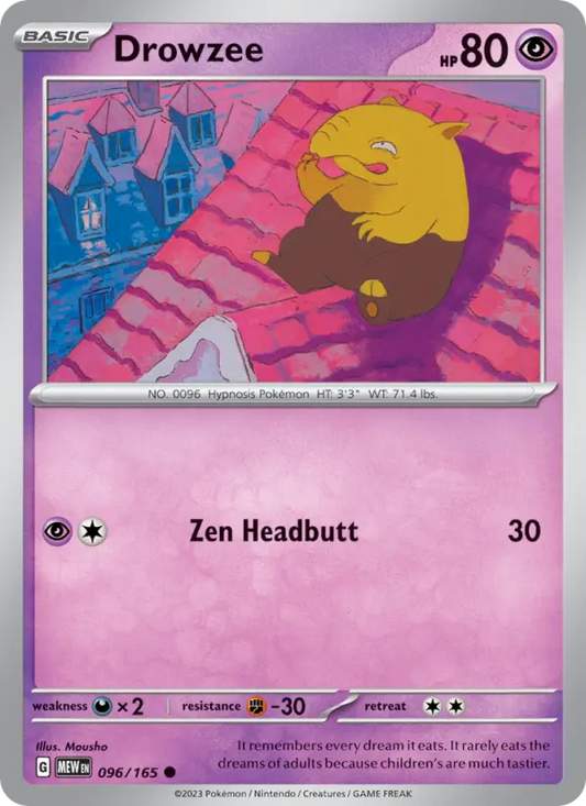 Drowzee (MEW) 096