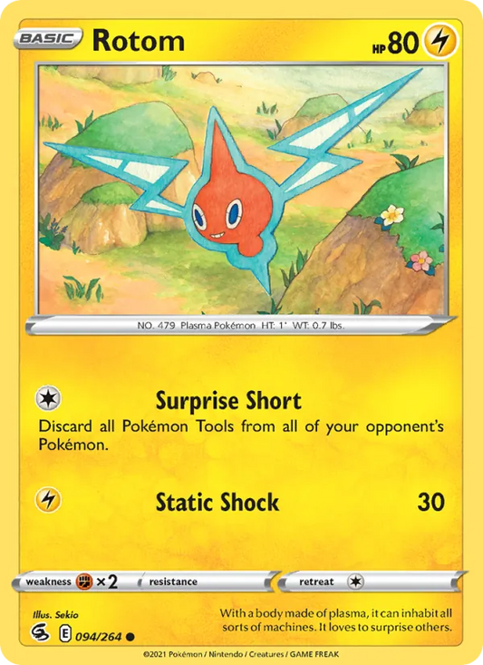 Rotom Normal 094/264 Fusion Strike Pokémon Card