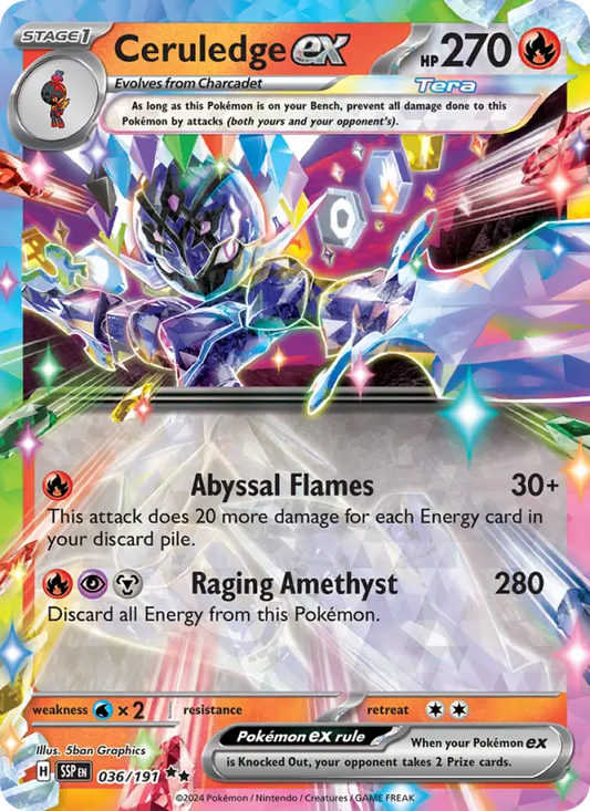 Ceruledge ex (SSP) 036