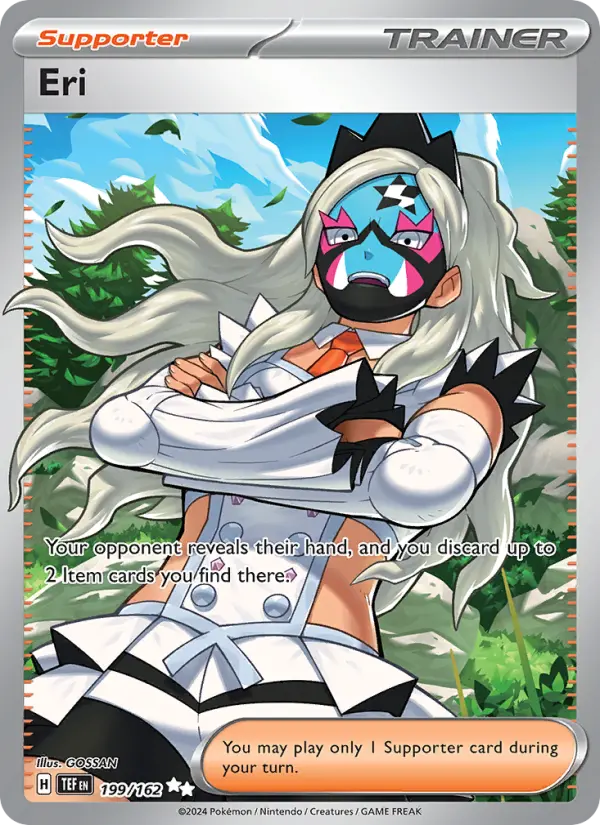 Eri Holo 199/162 Temporal Forces Pokémon Card