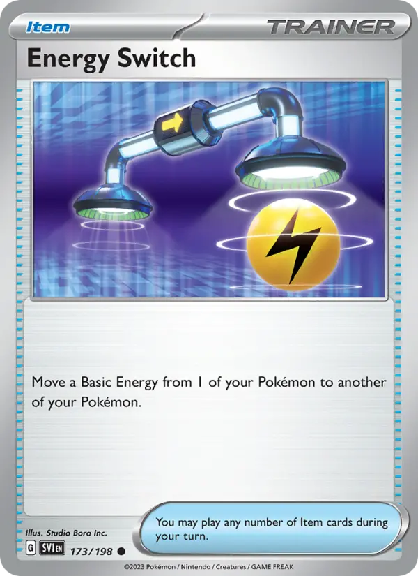 Energy Switch Non-Foil 173/198 Scarlet & Violet Pokémon Card