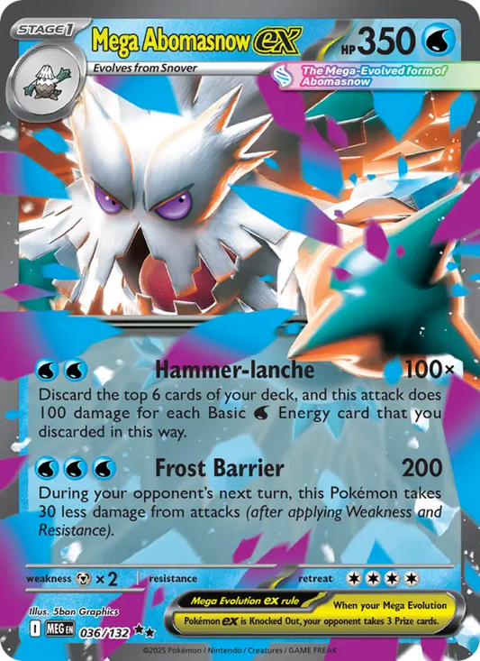 Mega Abomasnow ex (MEG) 036