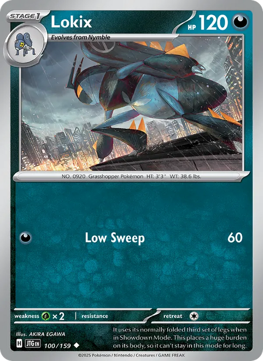 Lokix Normal 100/159 Journey Together Pokémon Card