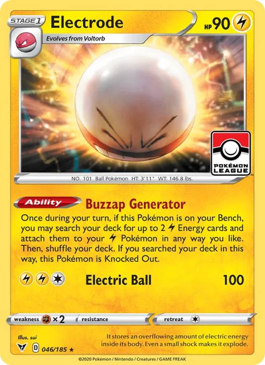 Electrode Reverse Holo 046/185 Vivid Voltage Pokémon Card