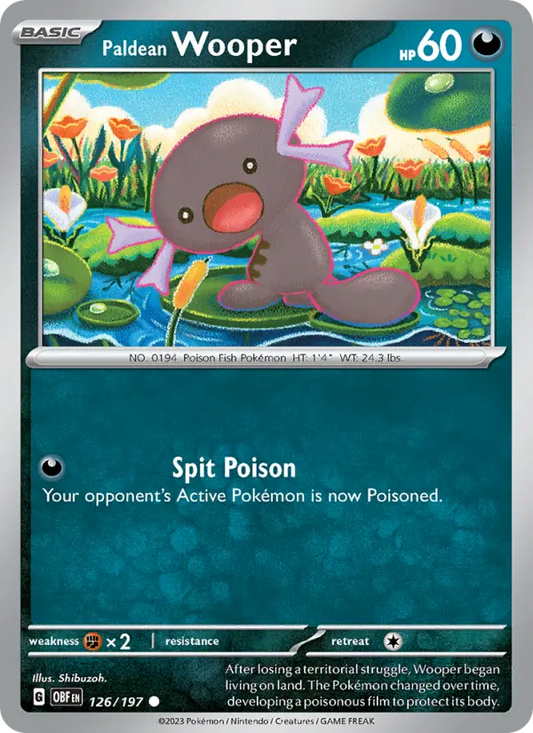 Paldean Wooper (OBF) 126