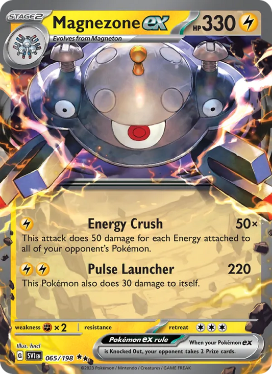 Magnezone ex Holo 065/198 Scarlet & Violet Pokémon Card