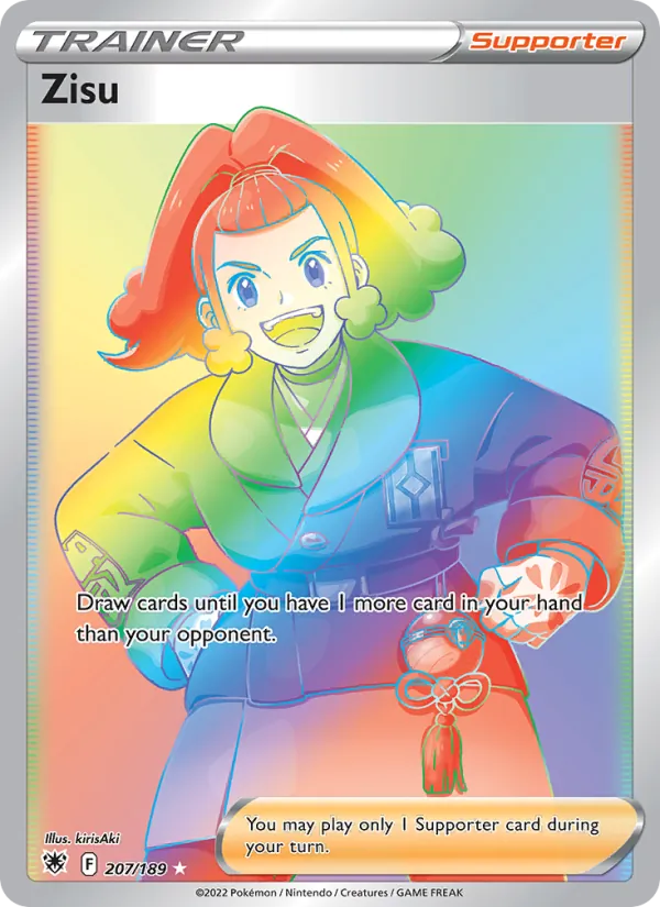Zisu Holo 207/189 Astral Radiance Pokémon Card