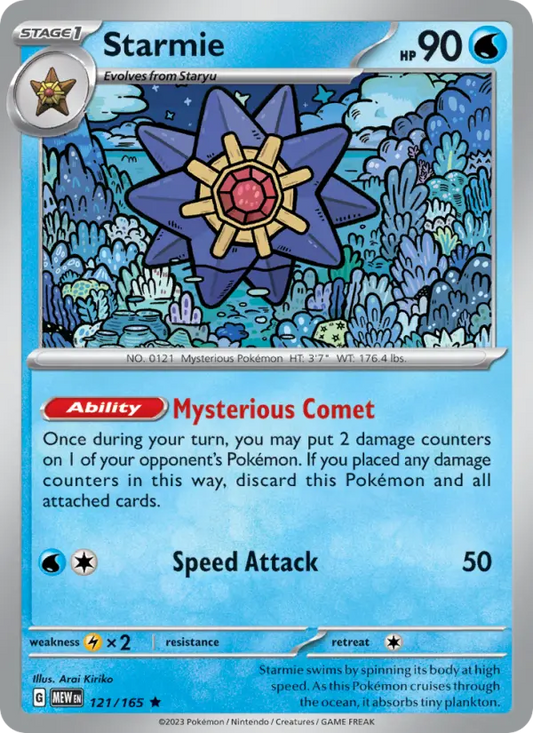 Starmie (MEW) 121
