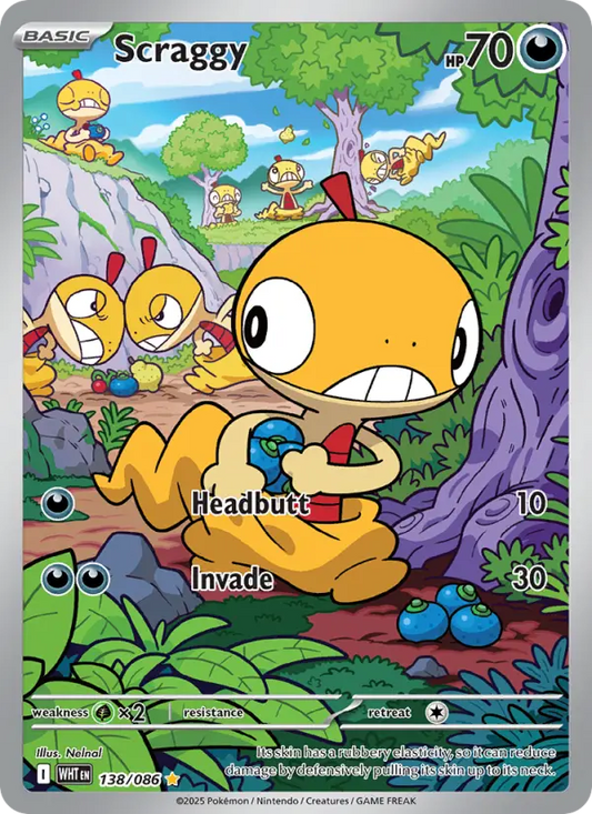 Scraggy (WHT) 138