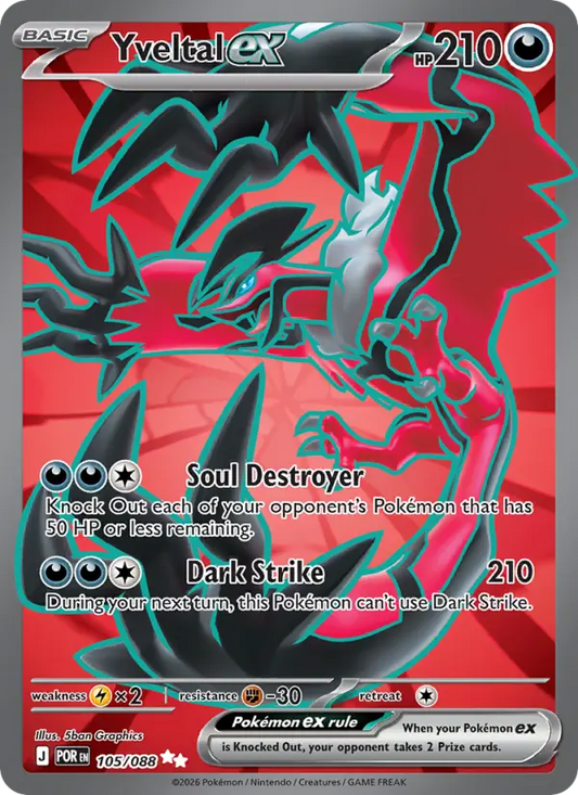 Yveltal ex (POR) 105