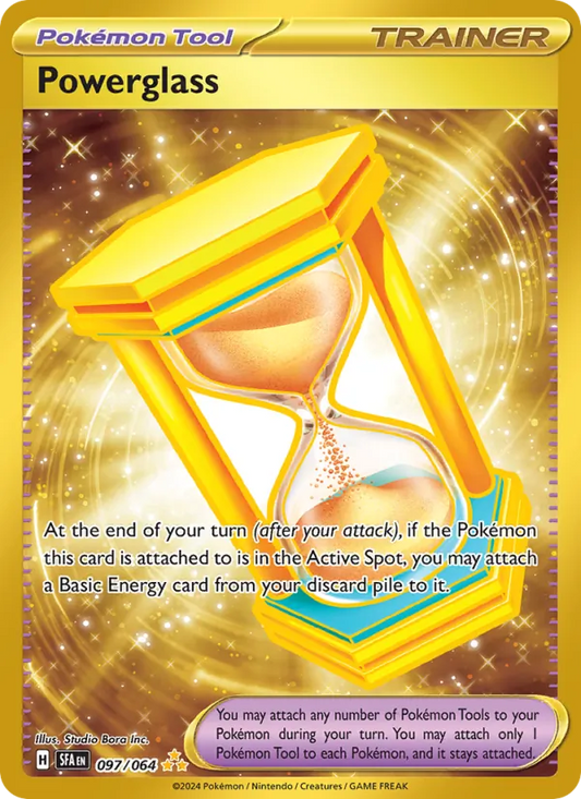 Powerglass Holo 097/64 Shrouded Fable Pokémon Card