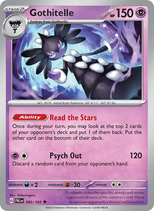 Gothitelle (PAL) 092