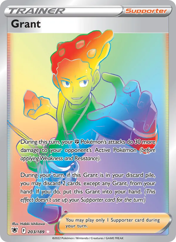 Grant Holo 203/189 Astral Radiance Pokémon Card