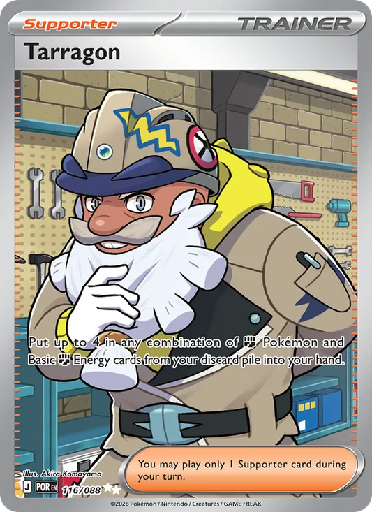 Tarragon Holo 116/88 Perfect Order Pokémon Card