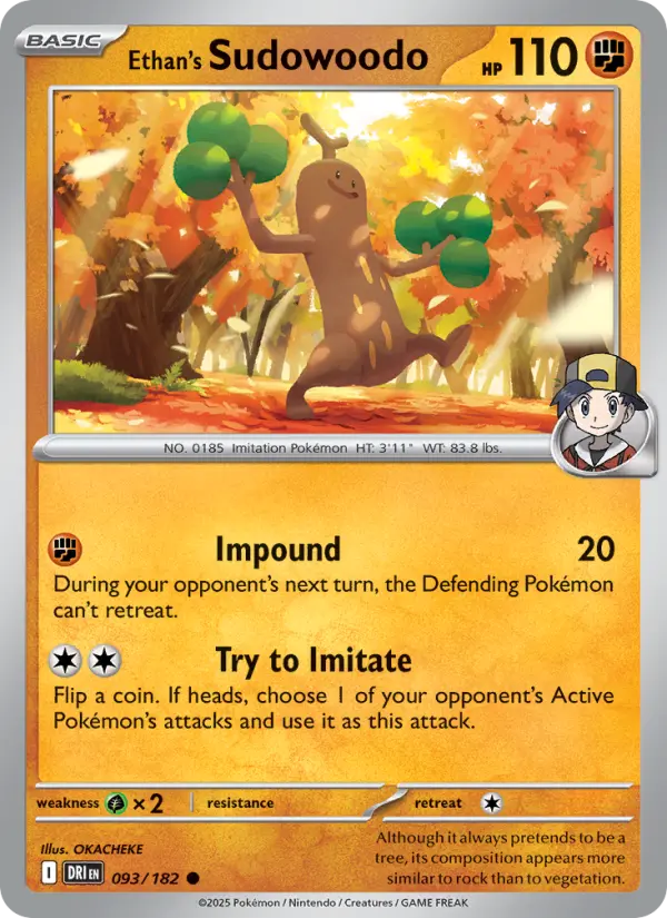Ethan's Sudowoodo (DRI) 093