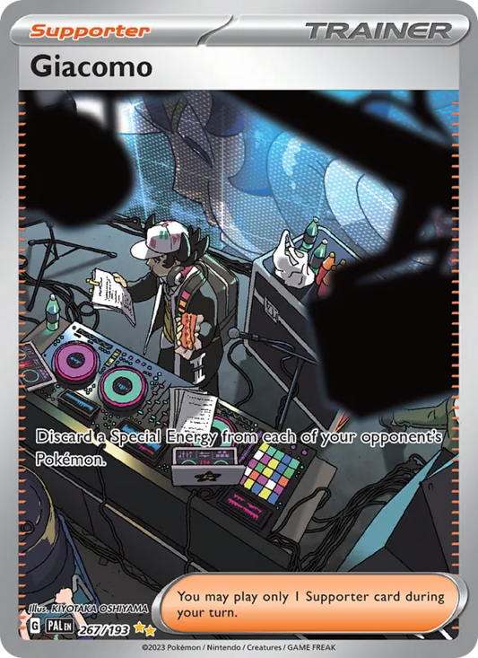 Giacomo Holo 267/193 Paldea Evolved Pokémon Card