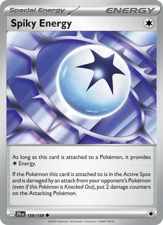 Spiky Energy Reverse Holo 159/159 Journey Together Pokémon Card