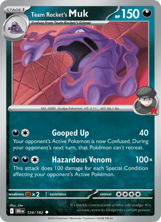 Team Rocket's Muk (DRI) 124
