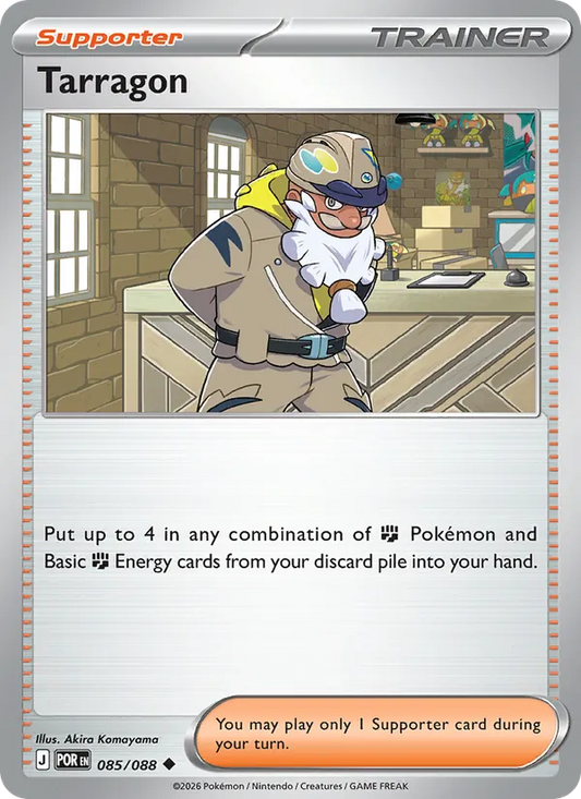 Tarragon Normal 085/88 Perfect Order Pokémon Card