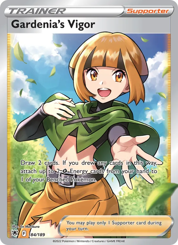 Gardenia's Vigor Holo 184/189 Astral Radiance Pokémon Card