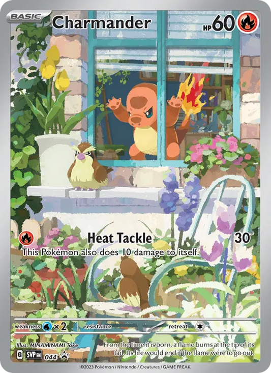 Charmander Non-Foil 044/225 SVP Black Star Promos Pokémon Card