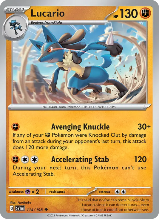 Lucario (SVI) 114