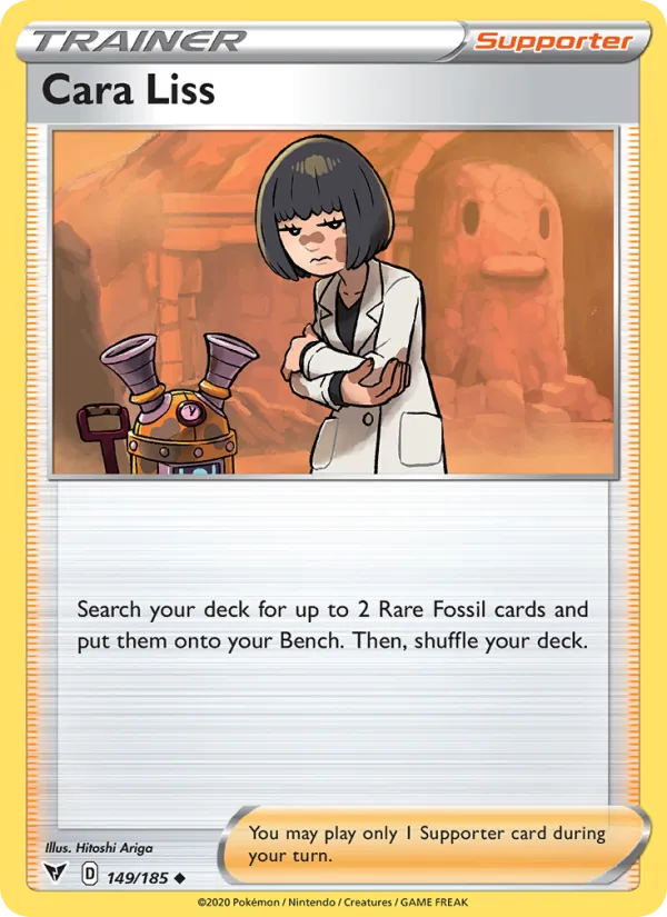 Cara Liss Reverse Holo 149/185 Vivid Voltage Pokémon Card