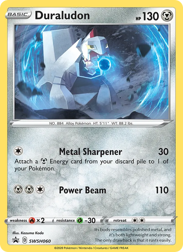 Duraludon Holo WH060/307 SWSH Black Star Promos Pokémon Card