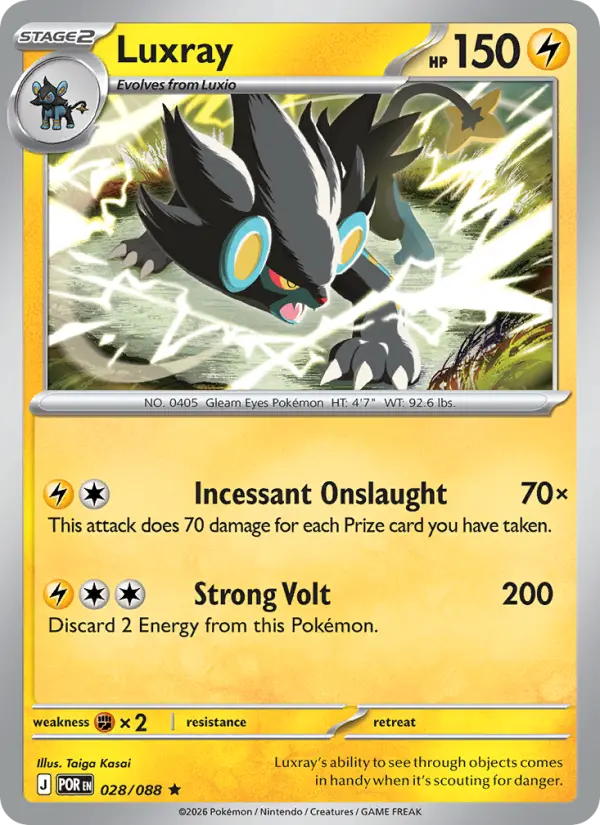 Luxray (POR) 028