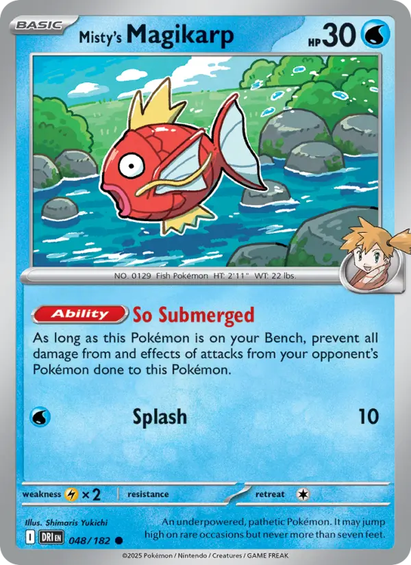 Misty's Magikarp (DRI) 048