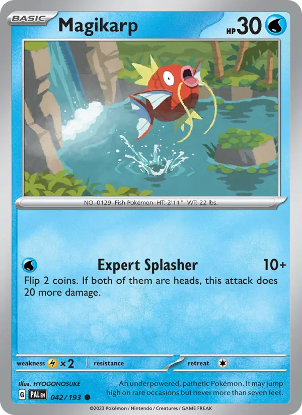 Magikarp Non-Foil 042/193 Paldea Evolved Pokémon Card