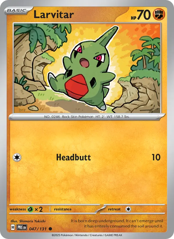 Larvitar (PRE) 047