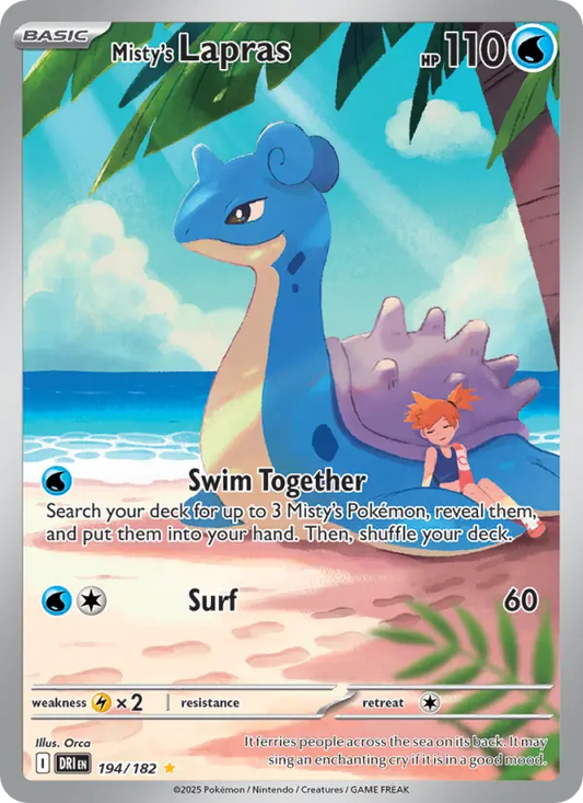 Misty's Lapras (DRI) 194