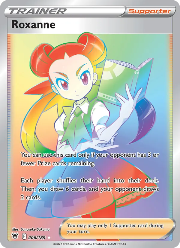 Roxanne Holo 206/189 Astral Radiance Pokémon Card