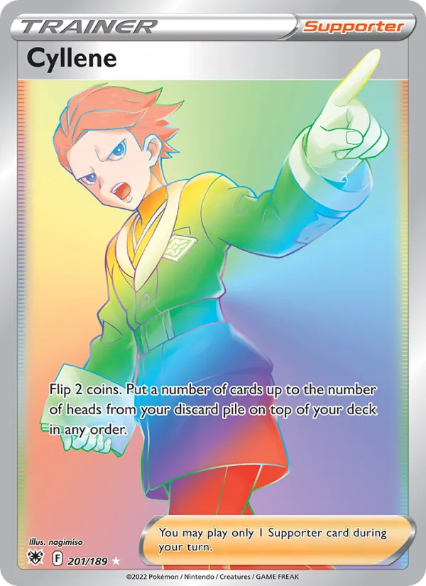Cyllene Holo 201/189 Astral Radiance Pokémon Card