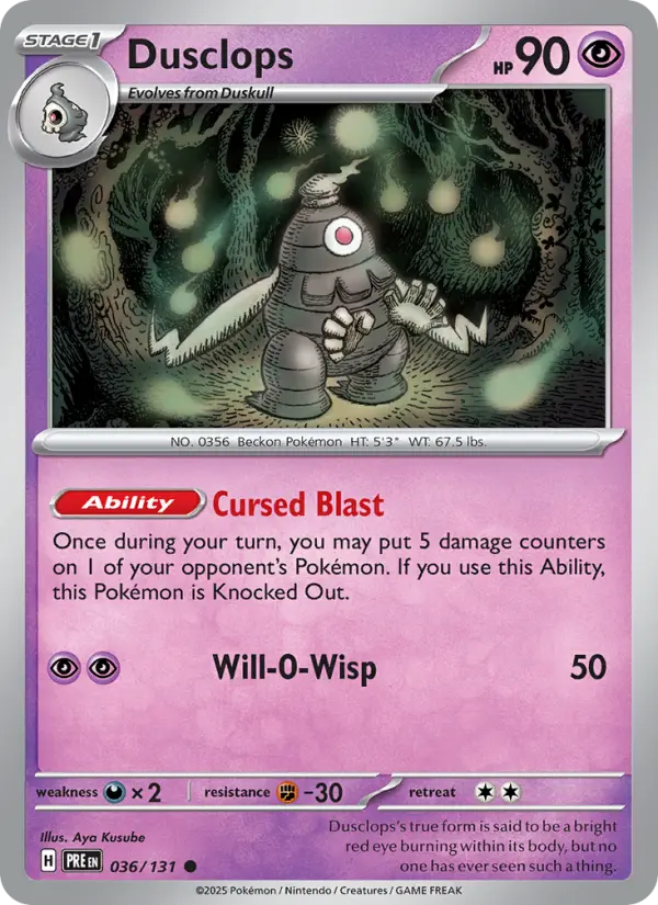 Dusclops (PRE) 036